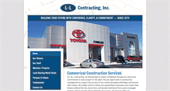 Desktop Screenshot of l-lcontracting.com